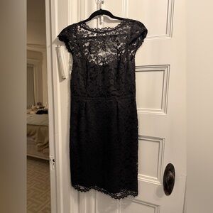 Shoshanna  Black Lace Dress